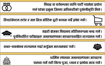 कोरोना महामारी रोकथामका लागि  के के नियम पालना गर्ने?