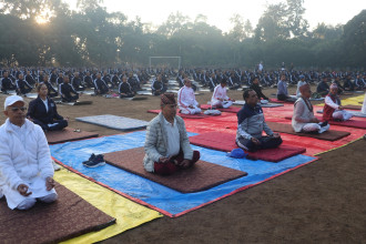 प्रहरी शिक्षालयमा योग शिविर