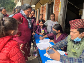 महिनावारीसम्बन्धी निःशुल्क शिविरले विपन्नलाई राहत