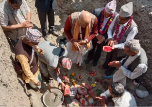 स्याङ्जाको गल्याङमा प्राकृतिक चिकित्सालय निर्माण सुरु