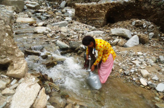 कर्णालीका ९६ प्रतिशतभन्दा बढी नागरिक दूषित पानी पिउन बाध्य