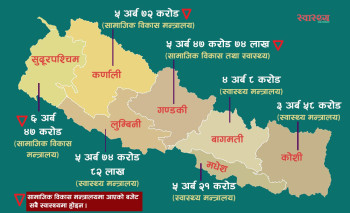 सातवटै प्रदेशको बजेट आयो: कुन प्रदेशमा स्वास्थ्यको बजेट कति, के-के कार्यक्रम?