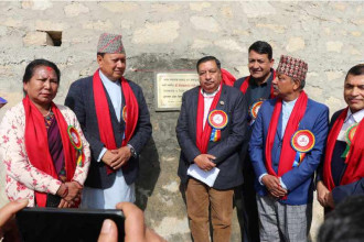 गोकर्णमा २८ करोडको  सुविधा सम्पन्न नगर अस्पताल शिलान्यास 